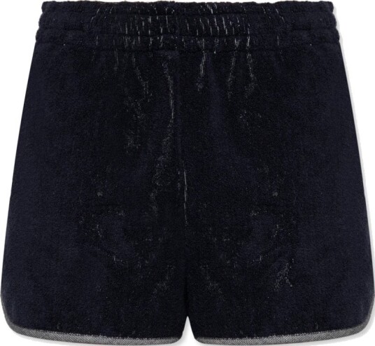 Versace, unisex, Shorts, Blå, XS,