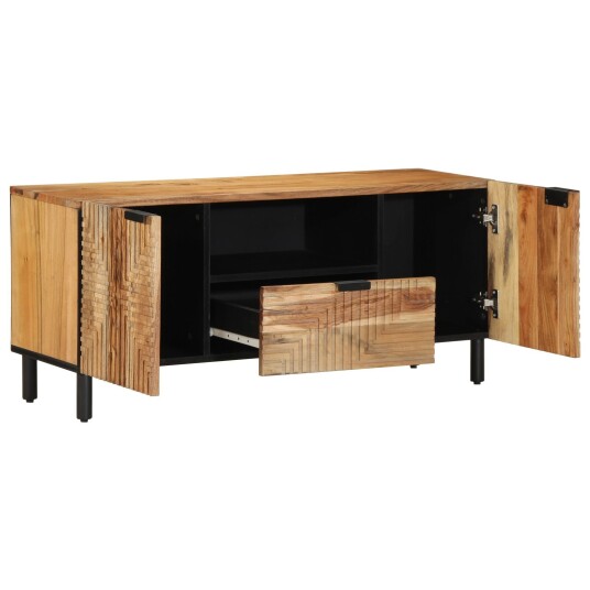  TV Enheter Solid akasietre 105 x 33,5 x 46 cm Konstruert tre