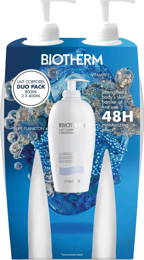 Biotherm Biotherm Lait Corporel Body Lotion 400Ml Duo Pack - Nude - 800 ML