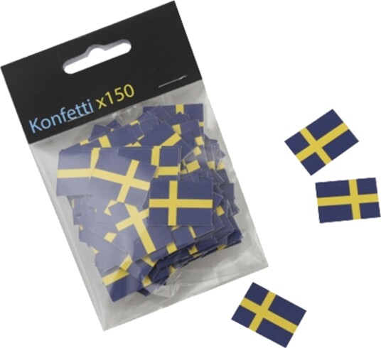 Hedlundgruppen Konfetti Svenske flagg 16524401