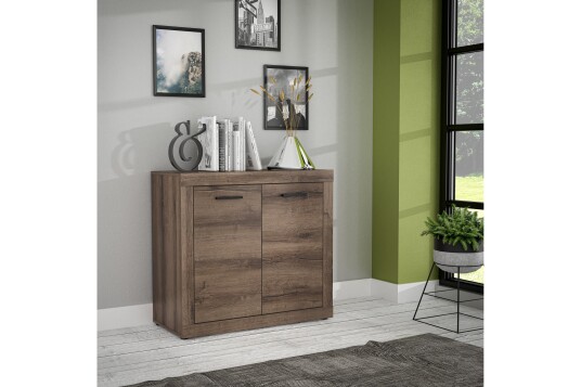 Kommode Dimitritov 41x93 cm Brun