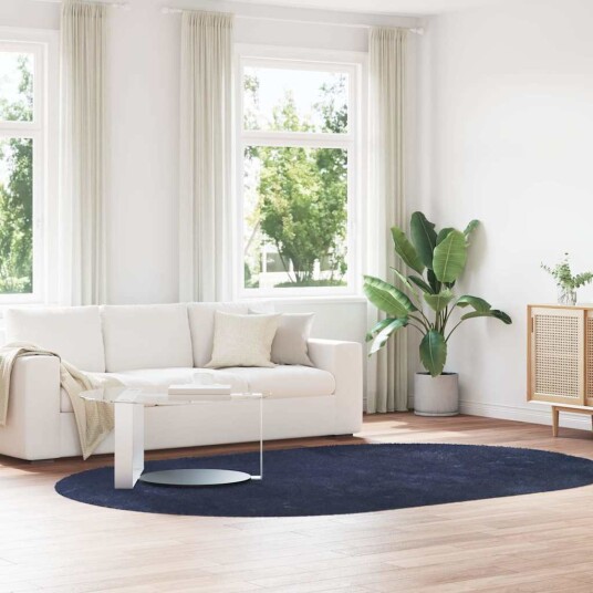  Flossteppe med lang luv NAVARRA marine 300x200 cm polyester 8721158559258