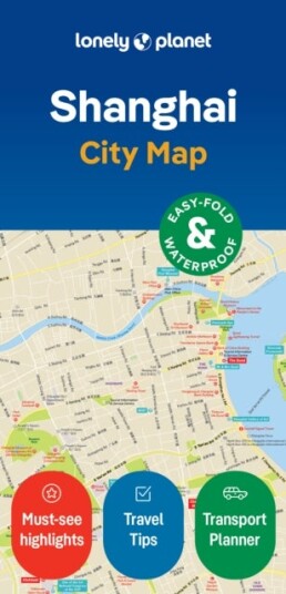 Lonely Planet Shanghai City Map Lonely Planet Shanghai City Map