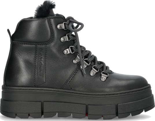 Canada Snow Women"s Mount Fiona Lace Leather Black 36