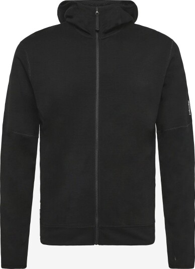 Icebreaker M Mer 360 Realfleece Elem Ls Z Hood BLACK M