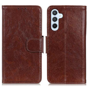 Samsung Galaxy A54 5G Elegant Series Lommebok-deksel Brun