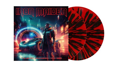 Iron Maiden  The Beast Unleashed  NYC 1982  LP/Vinyl