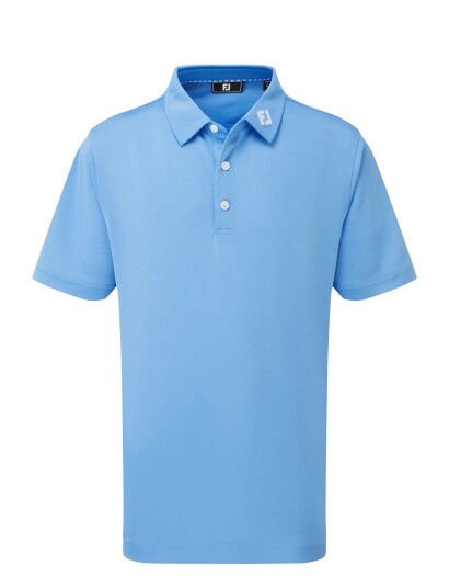 FootJoy Stretch Pique Solid Blue S FootJoy Stretch Pique Solid Blue S