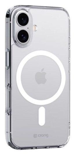 Crong Deksel til iPhone 16 (MagSafe) Gjennomsiktig