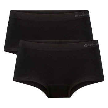 Bamboo basics Truser 2P Sophie Seamless Hipster Svart XX Large Dame