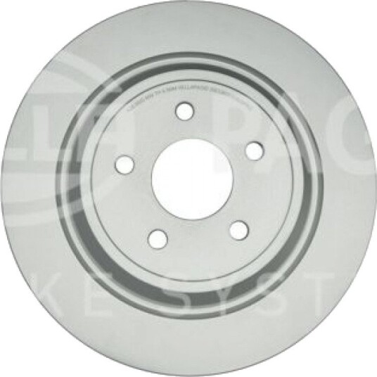 Bremseskive HELLA 8DD 355 126 581 Bremseskive HELLA 8DD 355 126 581