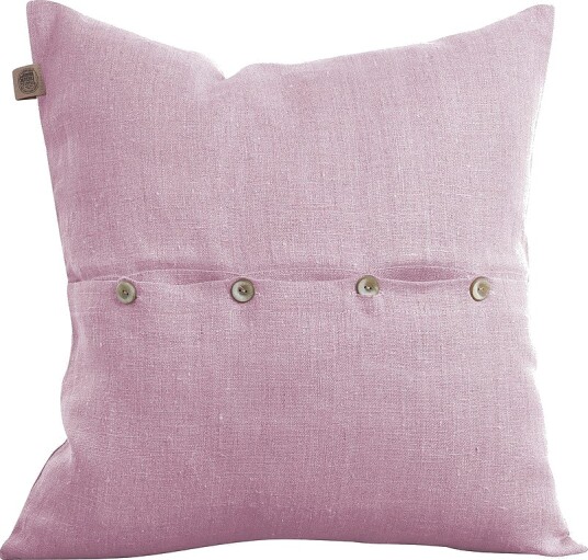 Lovely Linen   Putetrekk Classic i manglet lin   Rosa