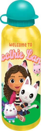 Gabby's Dollhouse Drikkeflaske 500 ml Gul