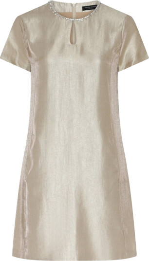 Bruuns Bazaar Wettiniabbvinna Dress Beige 38