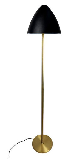 Oulu Gulvlampe Black/Brass - DybergLarsen Oulu Gulvlampe Black/Brass - DybergLarsen