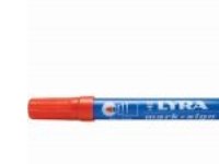 Lyra Speedmarker Rød 1-4Mm - 4020 Vandfast T/Glatte Og Porøse Overflader