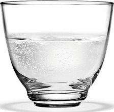 Holmegaard Flow vannglass 35 cl Klar