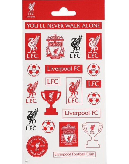 21 stk Klistremerker Liverpool FC 21 stk Klistremerker Liverpool FC