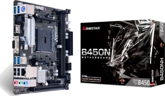 Biostar B450NH AMD AM4 DDR4 Mini ITX