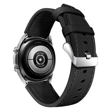 Garmin Vivoactive 4 Lær Klokkereim - Svart