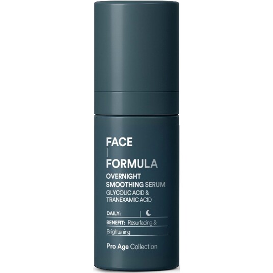 Face Formula Overnight Smoothing Serum 30ml