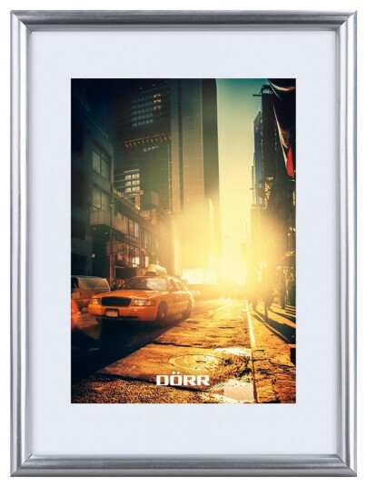 DÃRR New York Bilderamme Plast 15x20cm SÃ¸lv