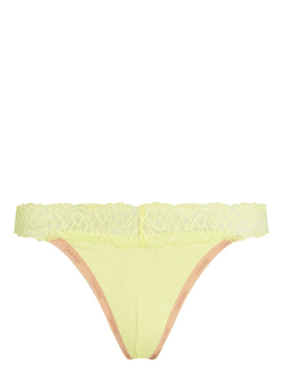 Calvin Klein Thong - Yellow - XL