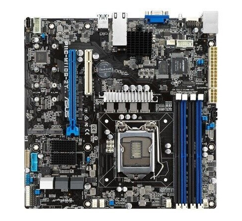 ASUS P11C-M/10G-2T Hovedkort - Intel C242 - Intel LGA1151 socket - DDR4 RAM - Micro-ATX