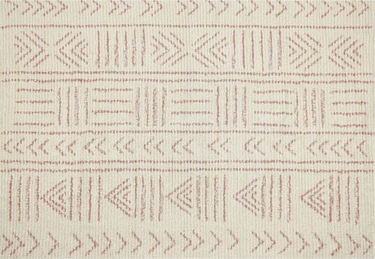 Edirne Bomullsteppe 140x200 cm - Beige