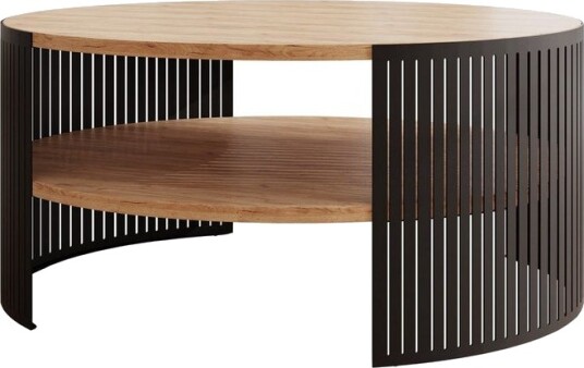 Friend Sofabord 75 cm - Svart/Beige
