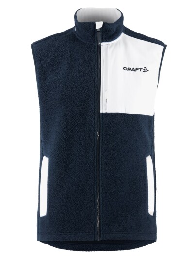 Craft Nor Adv Explore Pile Fleece Vest M Blaze White Xxl