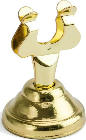 PartyDeco Bordkortholder Gull Metallic - 1-pakning