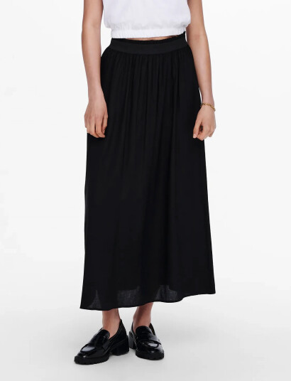 ONLY Onlvenedig Life Long Skirt Wvn Noos - Black - S