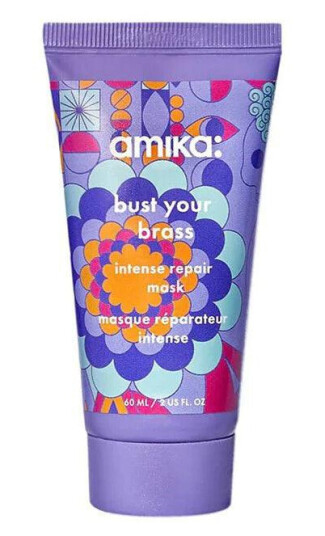 Amika Bust Your Brass Cool Blonde Intense Repair Mask 60ml