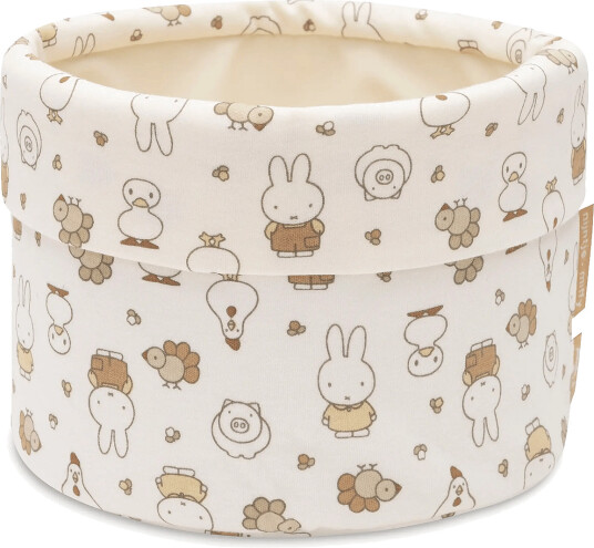 Jollein Changing Table Basket Cloudy Rib Cream 29X18