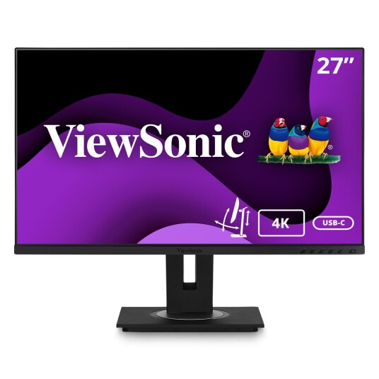 Viewsonic 27" VG2756-4K 4K UHD PC-skjerm med IPS-panel og LED Viewsonic 27" VG2756-4K 4K UHD PC-skjerm med IPS-panel og LED