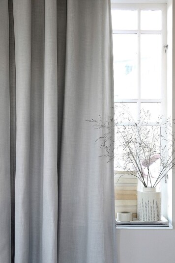 Mimou Gardin Lyx Hotellmørklegging dobbel bredde Grå Mimou Gardin Lyx Hotellmørklegging dobbel bredde Grå