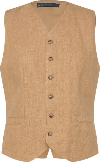 Polo Ralph Lauren 9/1 Delave Linen Wvn Blazer/Sport C Beige 38