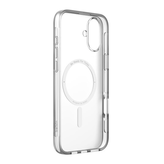Belkin Magnetisk Gjennomsiktig Mobildeksel til iPhone 16 Plus med MagSafe