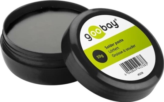 Goobay 45238 Loddepasta 50 g - Flussmiddel for Elektroverktøy Goobay 45238 Loddepasta 50 g - Flussmiddel for Elektroverktøy