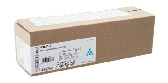 Ricoh M C240 - cyan - original - toner cartridge - Laser toner Blå