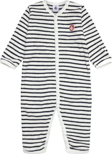 Petit Bateau Sf Dors Bien  Sans Pieds   White   74