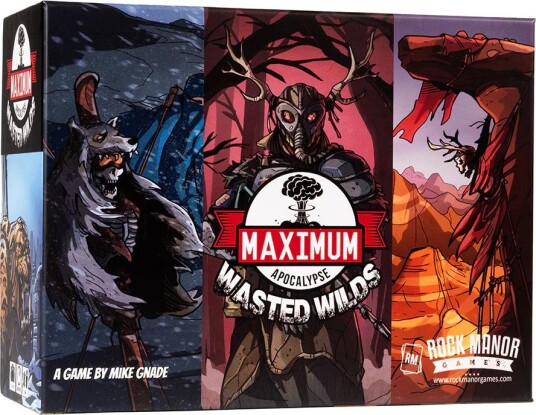 Maximum Apocalypse Wasted Wilds Brettspill 1-4 Spillere 13+ År Engelsk