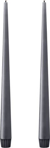 Ester & Erik LED kronelys 30 cm antrasitt 2 pk