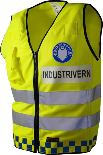Jo Safety Refleksvest For Industrivernet Industrivern M