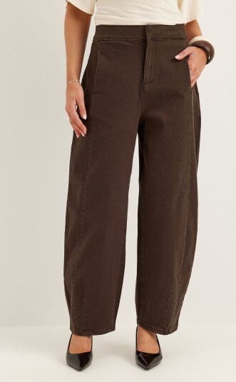 Vila Vichia Hw Barrel Jeans