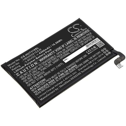 Huawei Mate 30 RS 5G batteri (4300 mAh 3.85 V, Sort)