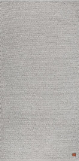 Skagen Ullteppe 75x150 cm - Sølv