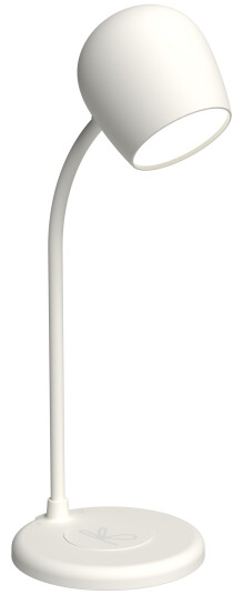 Kreafunk - Ellie - Lamp with wireless charger - White (KFEW01)