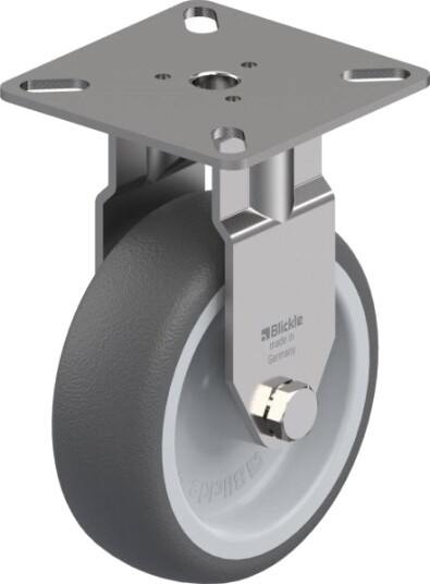 Blickle 754195 Bpxa-Path 75G Fast Hjul, Hjuldiameter 75 Mm, Bæreevne (Maks.) 75 Kg, 1 Stk